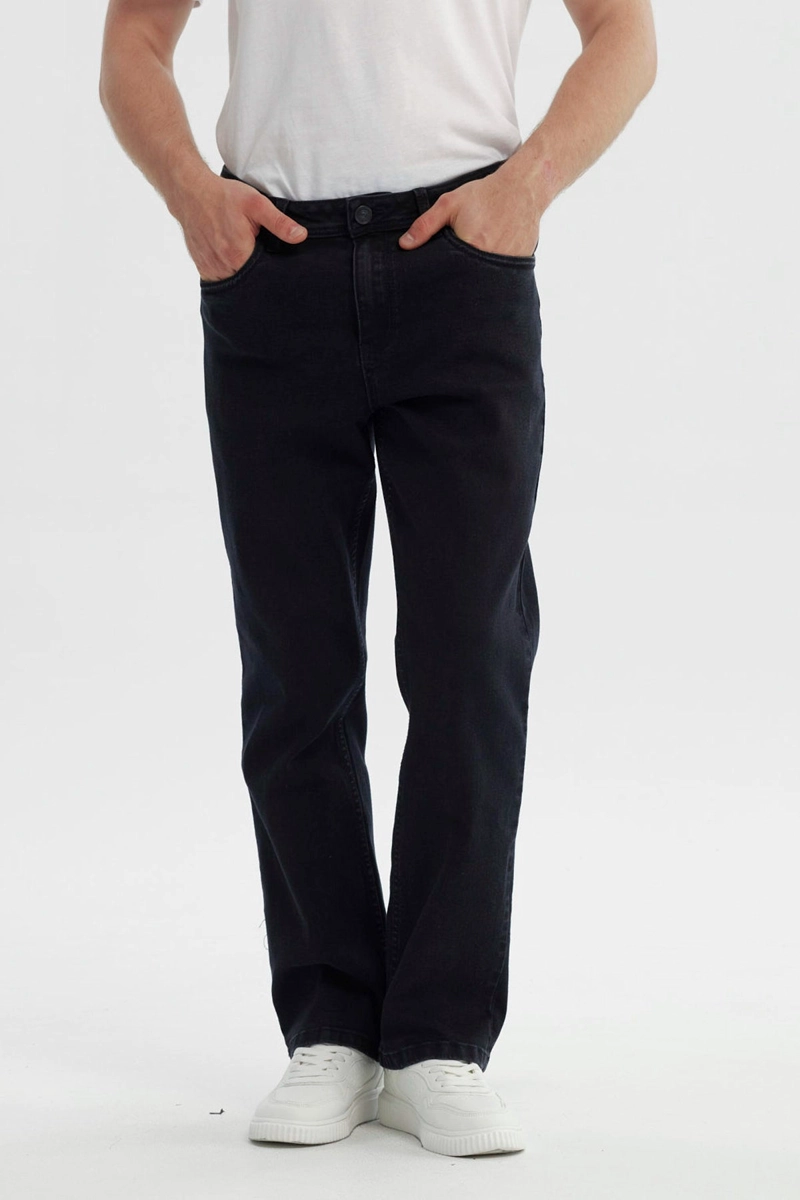 JEANS HOMBRE CLASICO NEGRO - 1