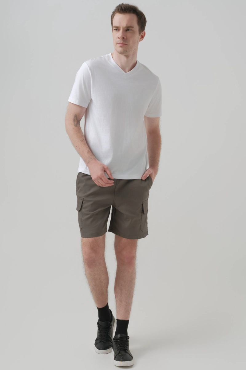 POLERA HOMBRE REGULAR BLANCO - 4
