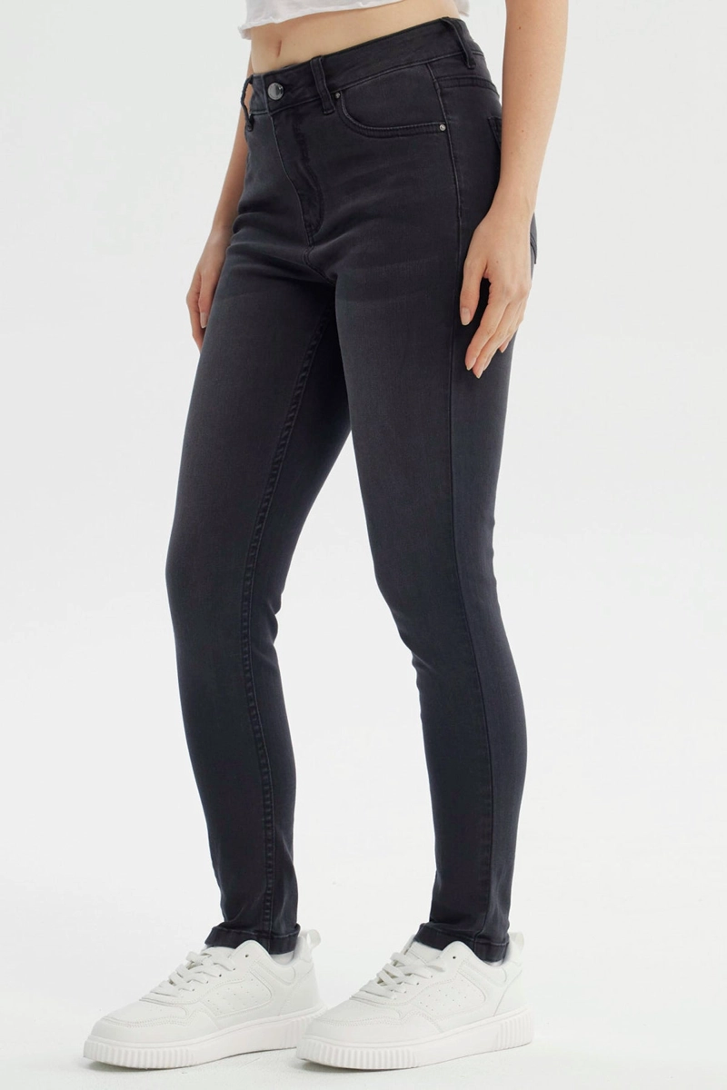 JEANS MUJER SUPER SKINNY ESTELA NEGRO - 2