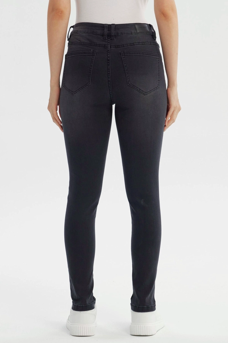 JEANS MUJER SUPER SKINNY ESTELA NEGRO - 3
