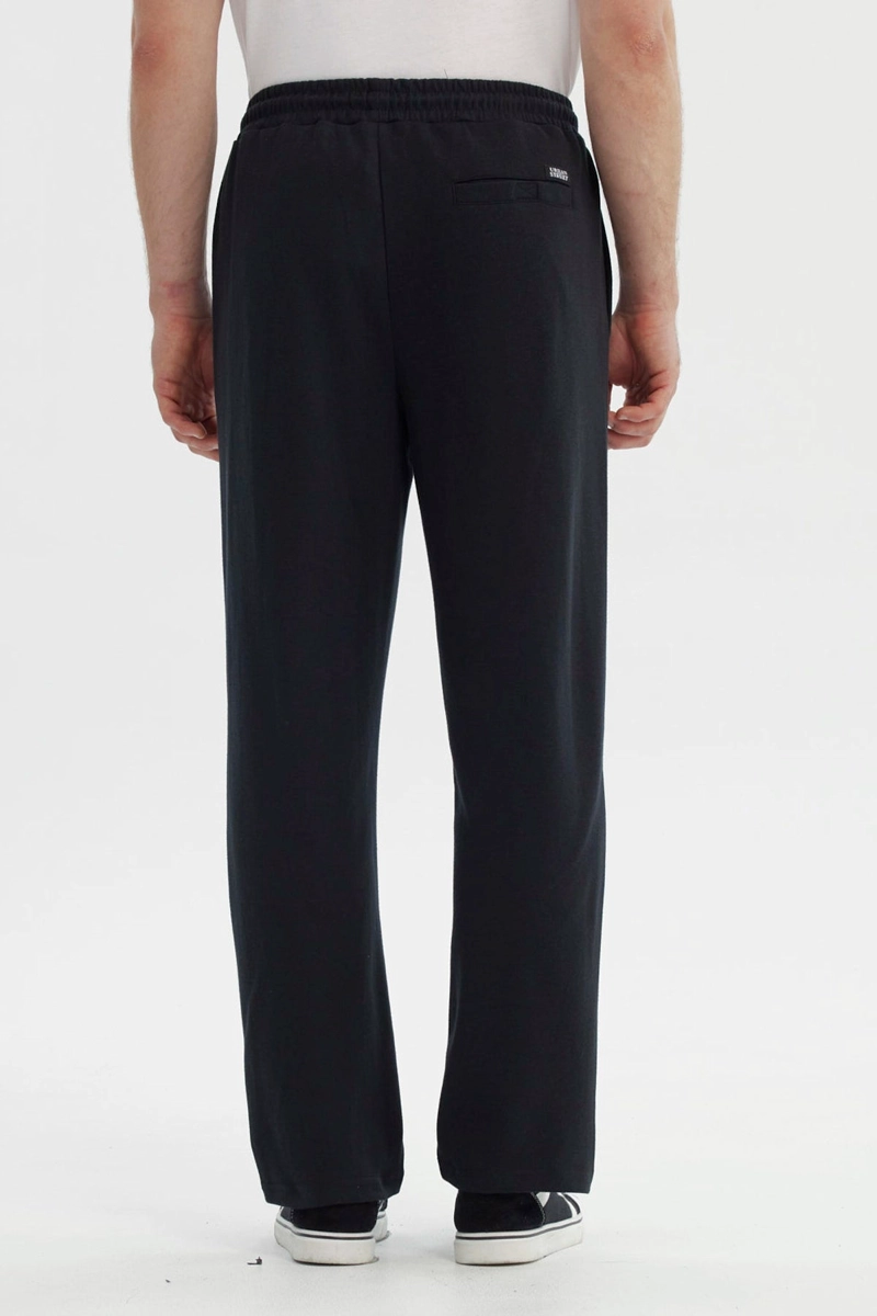 PANTALON BUZO HOMBRE SLIM NEGRO - 3