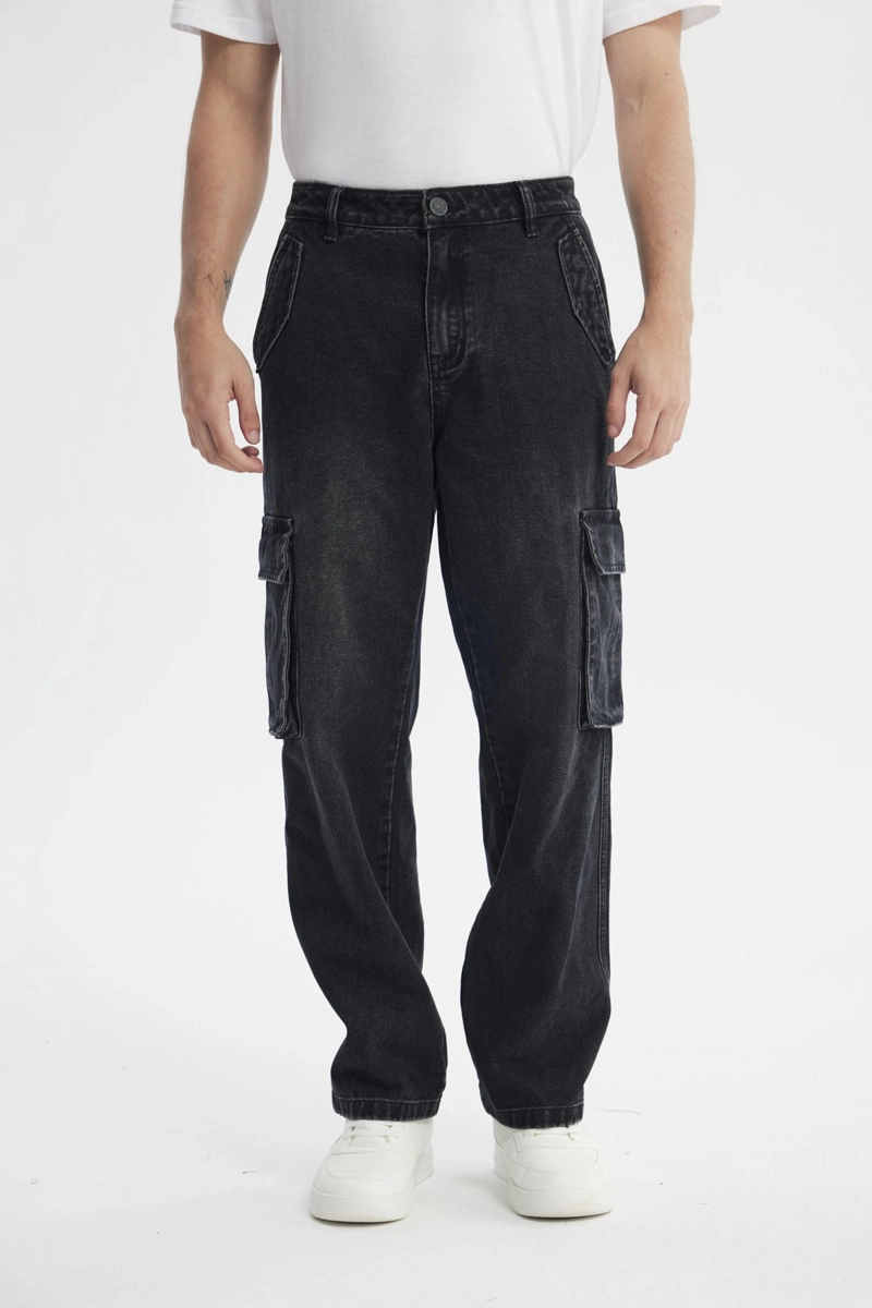 JEANS HOMBRE STRAIGHT NEGRO - 1