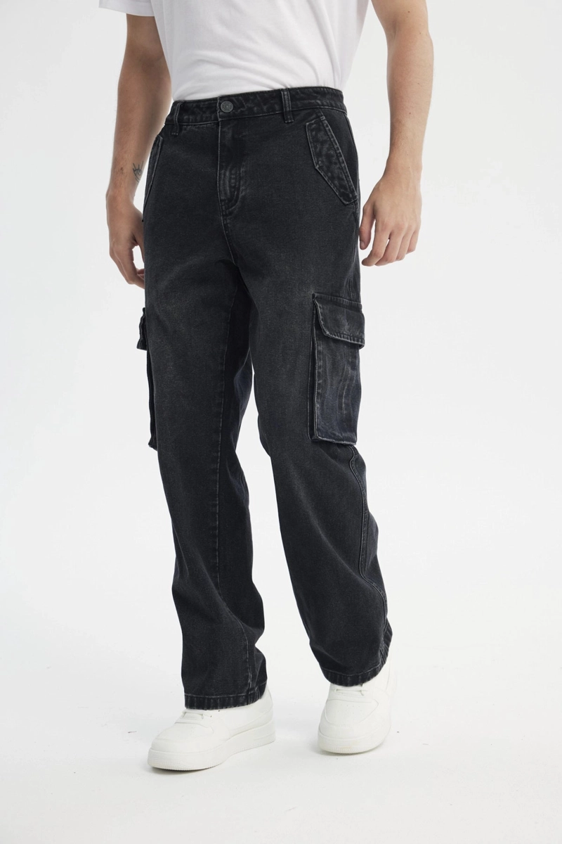 JEANS HOMBRE STRAIGHT NEGRO - 2