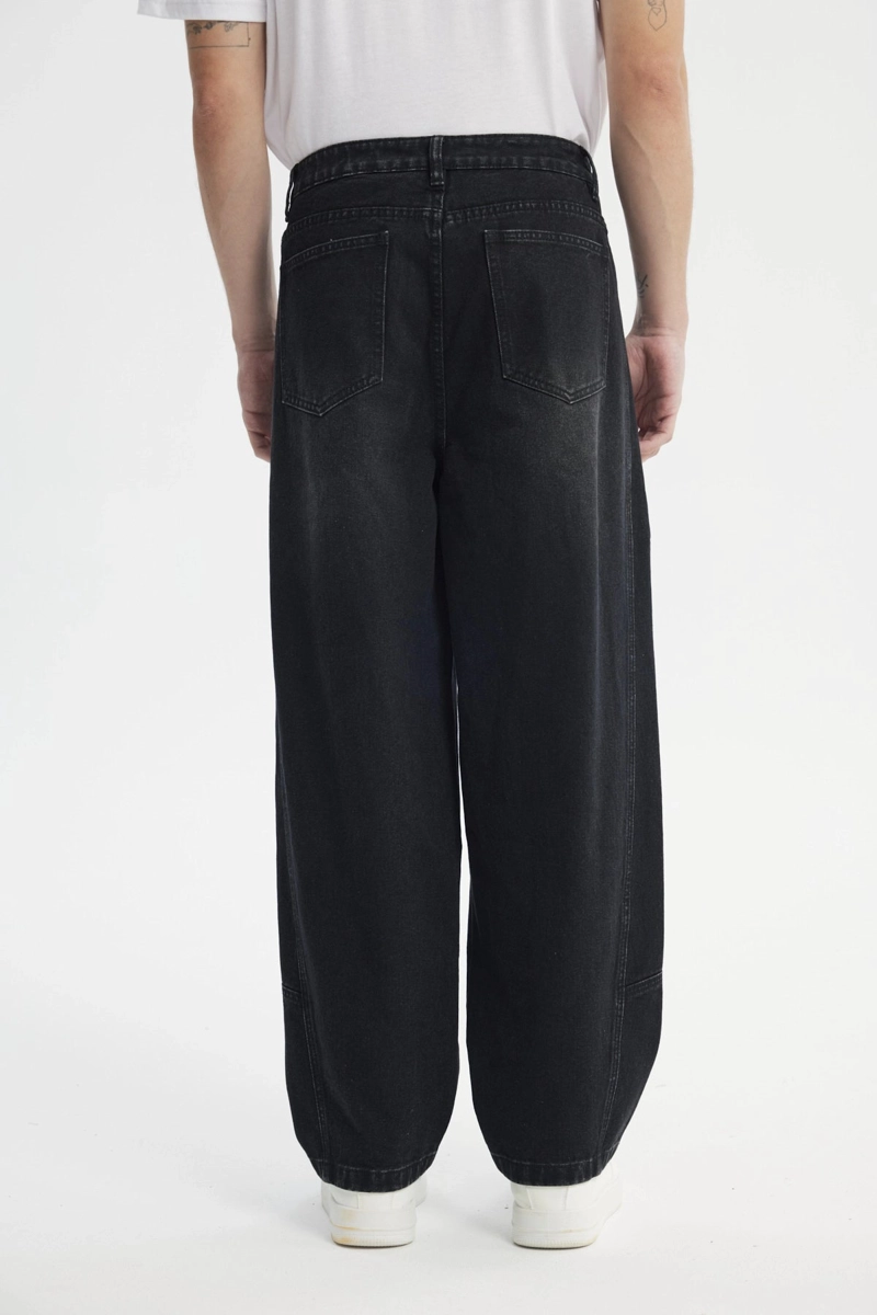 JEANS HOMBRE BAGGY NEGRO - 3