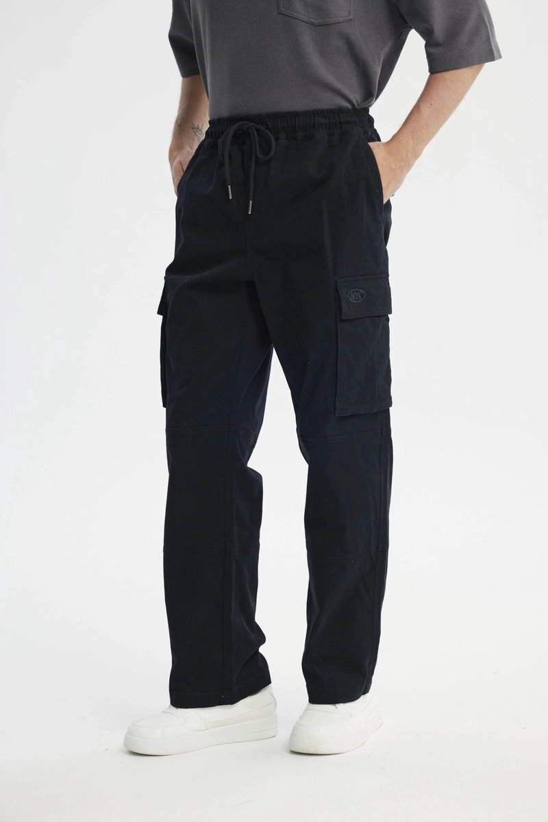 PANTALON HOMBRE CLASICO NEGRO - 2