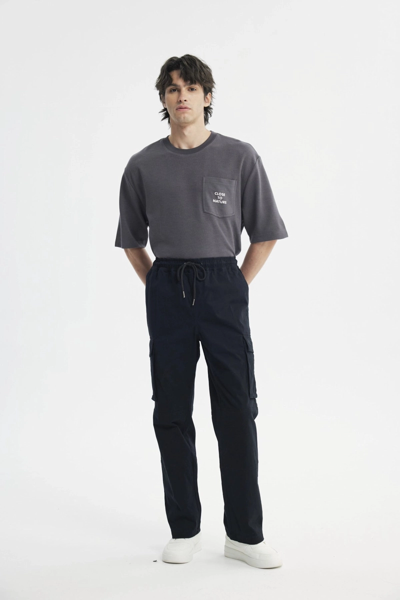 PANTALON HOMBRE CLASICO NEGRO - 4