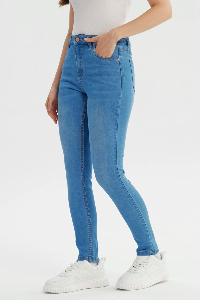 JEANS SUPER SKINNY ESTELA MUJER AZUL CLARO - 2