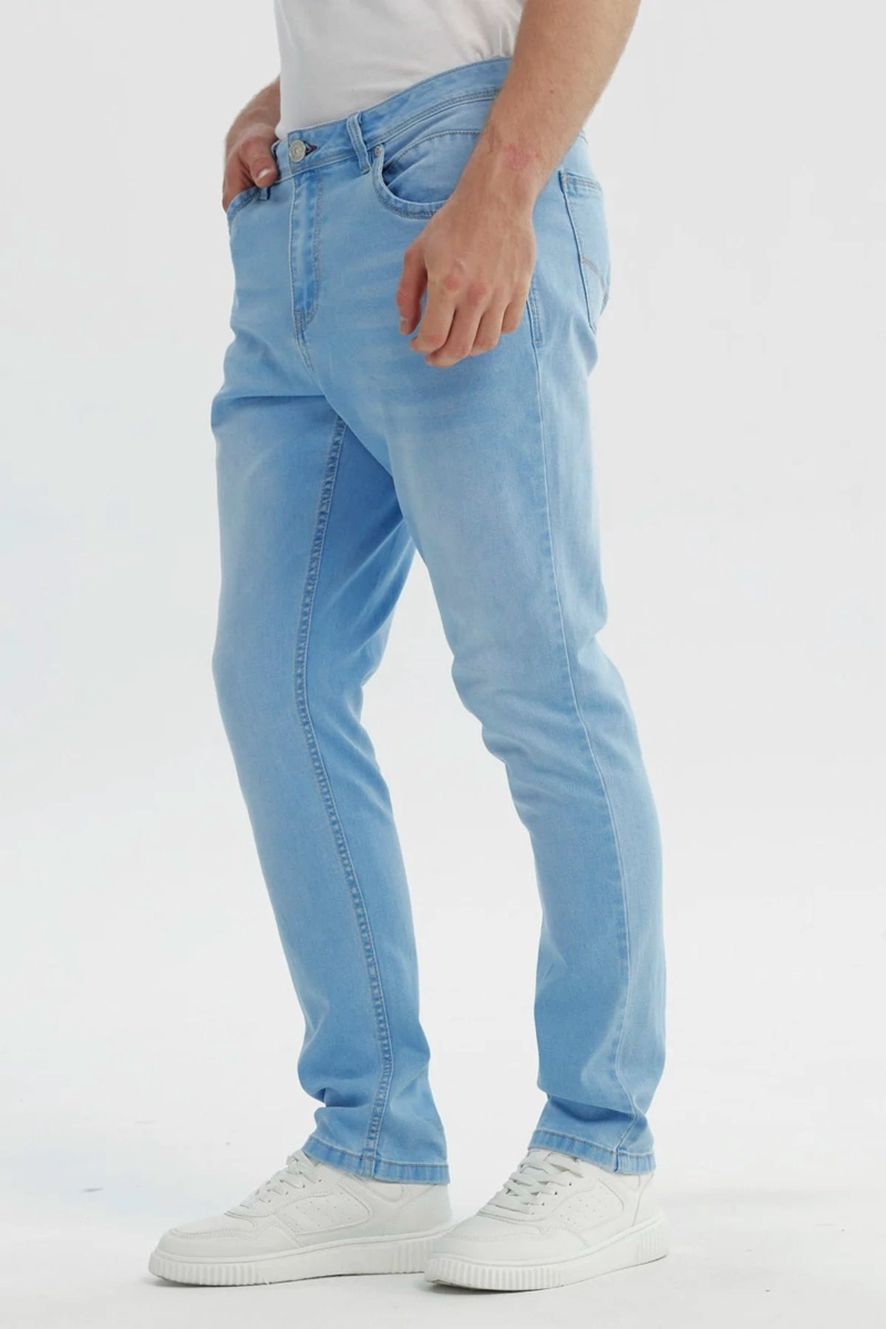 JEANS SLIM HOMBRE AZUL CLARO - 2