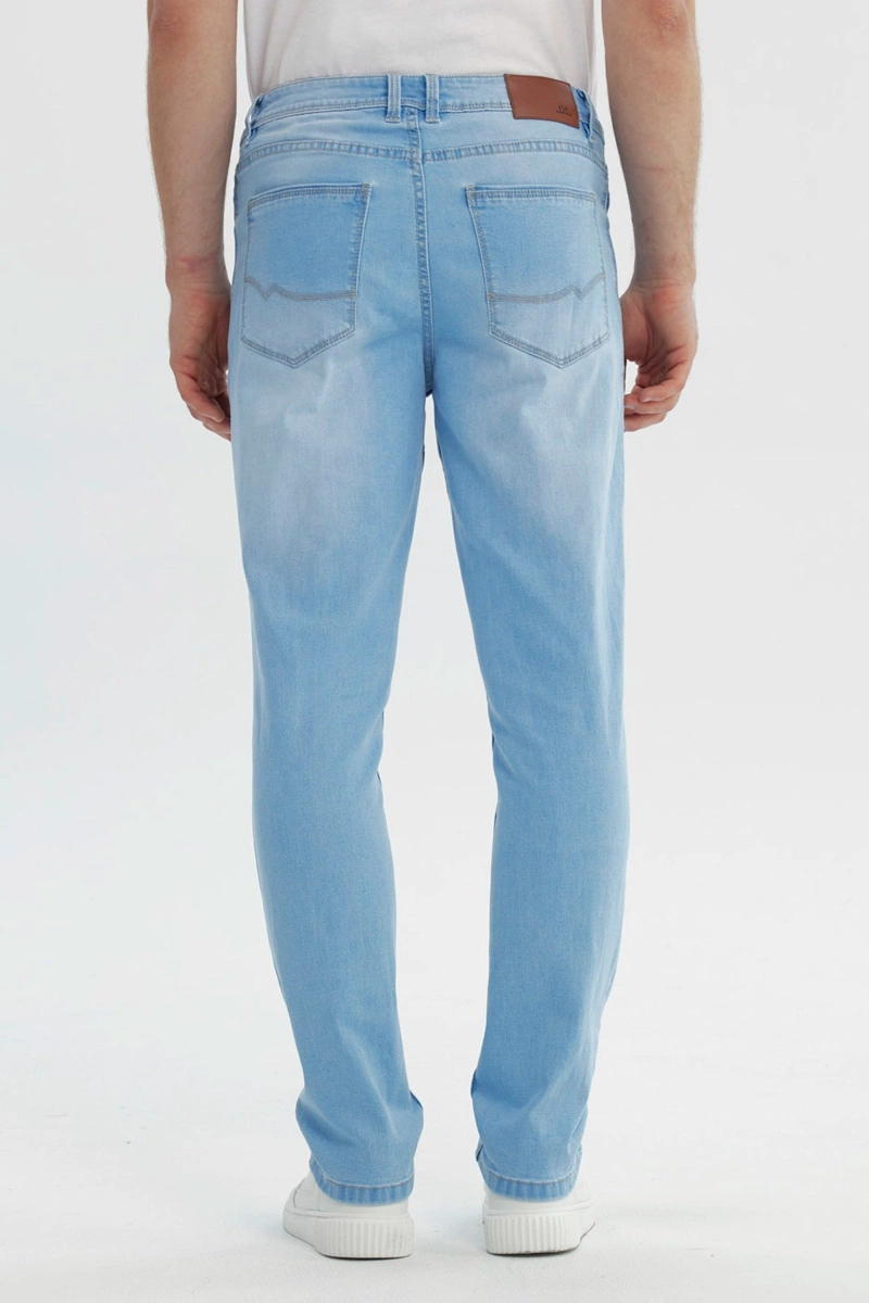 JEANS SLIM HOMBRE AZUL CLARO - 3