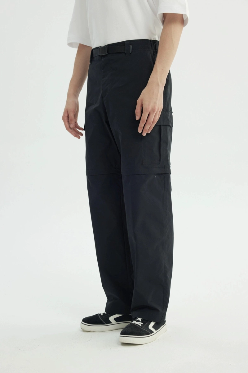 PANTALON HOMBRE AMPLIO NEGRO - 2