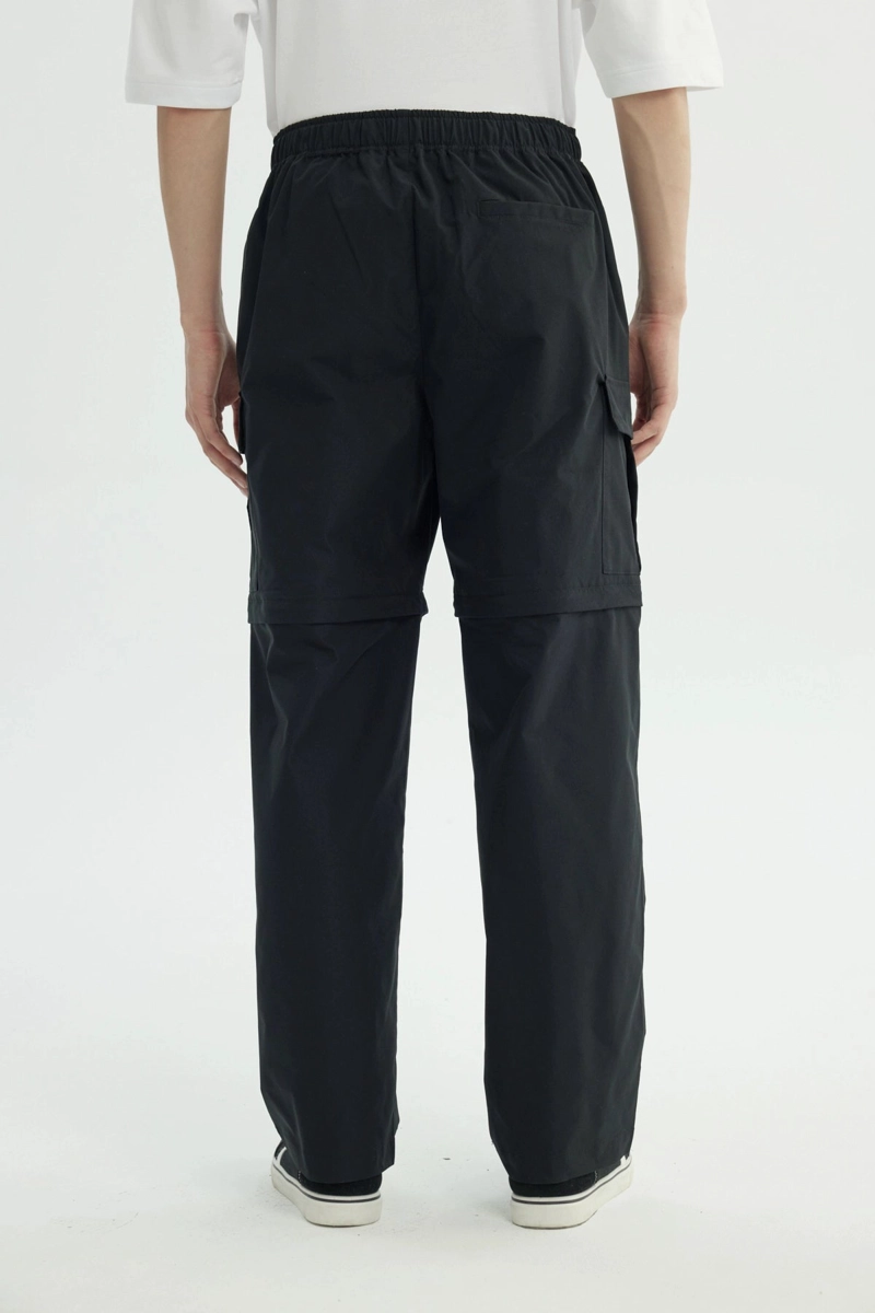 PANTALON HOMBRE AMPLIO NEGRO - 3