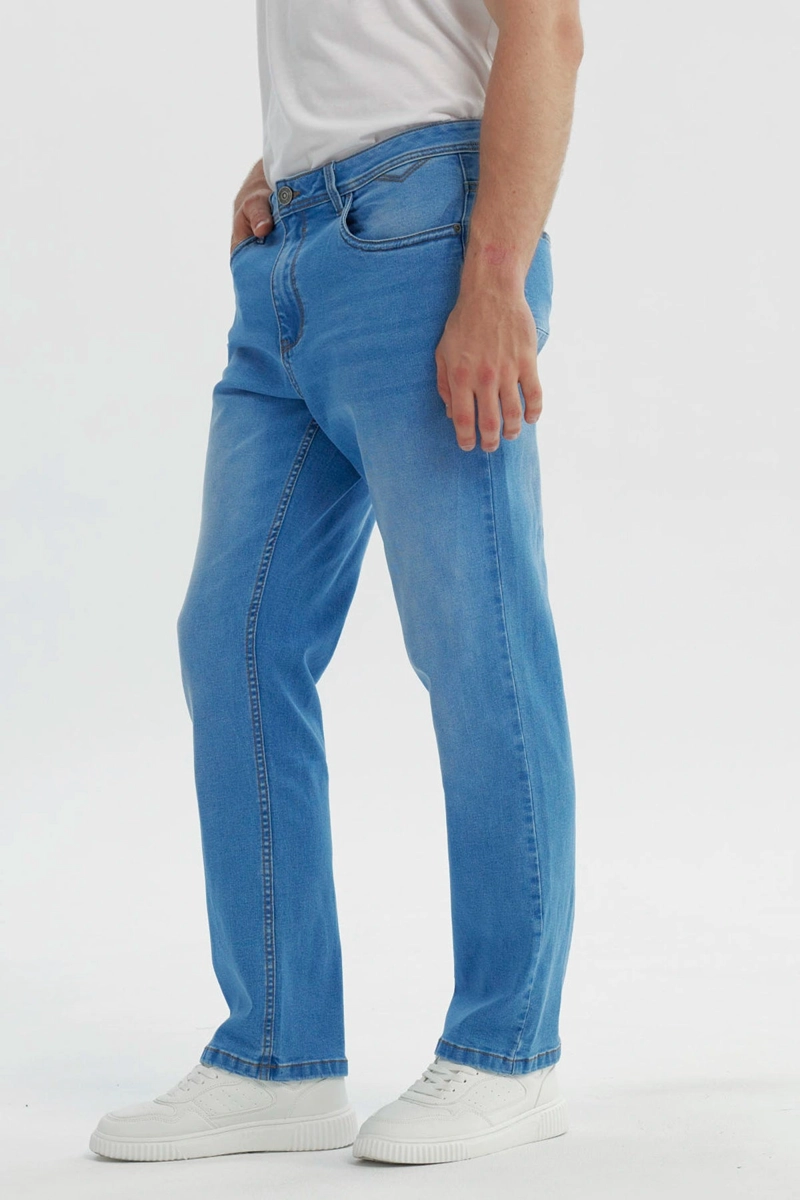JEANS CLASICO HOMBRE AZUL CLARO - 2