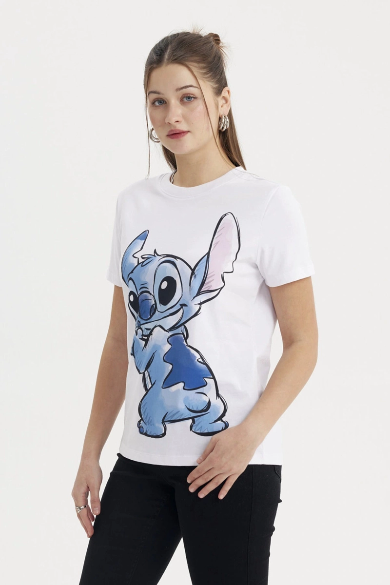 POLERA MUJER SLIM FIT BLANCO - 2