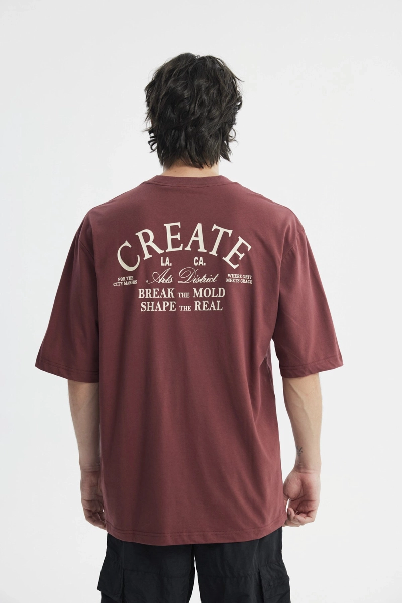 POLERA OVERSIZE HOMBRE BURDEO - 3