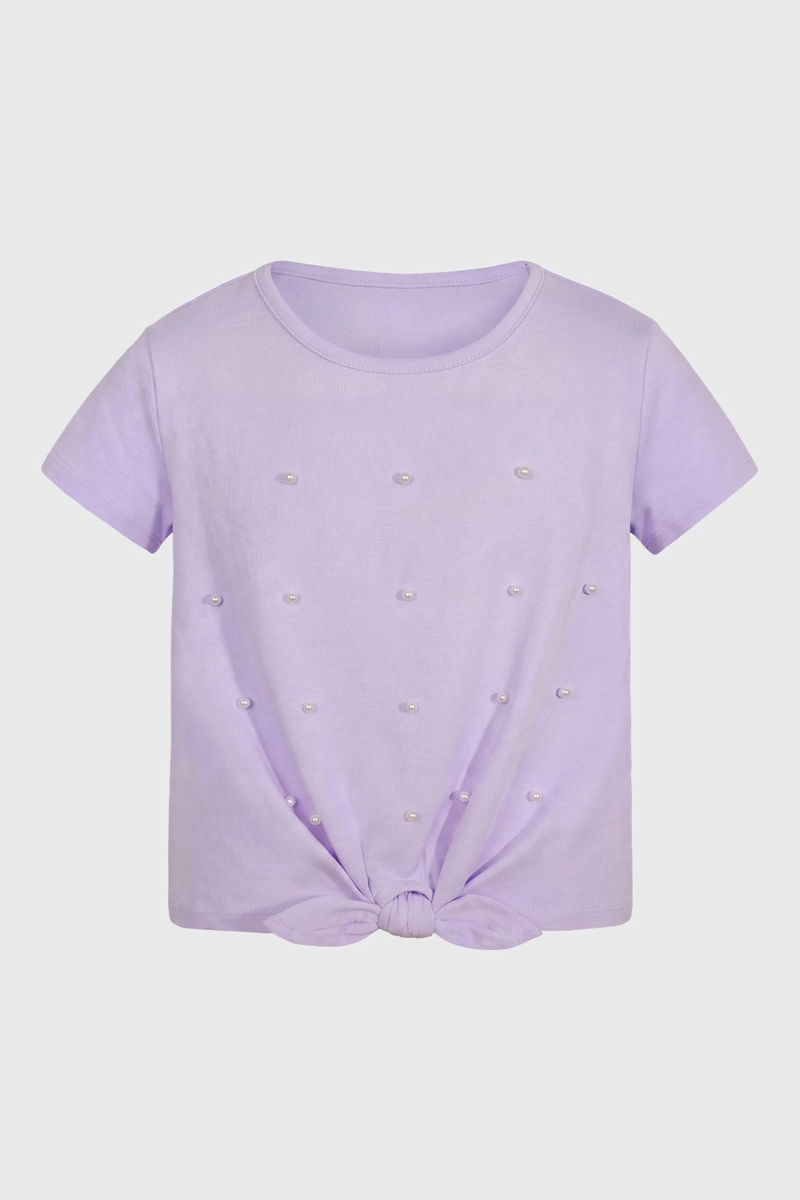 POLERA CLASSIC NIÑA LILA - 1