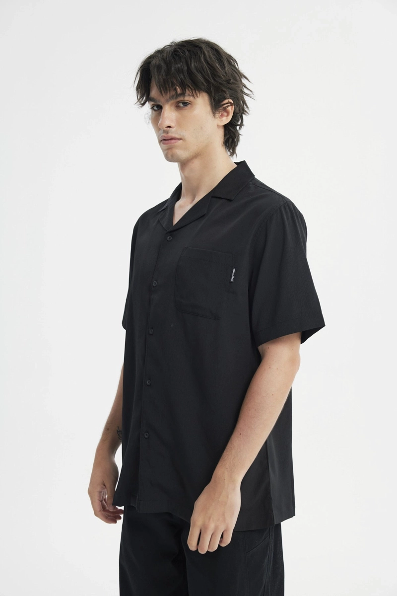CAMISA HOMBRE REGULAR NEGRO - 2