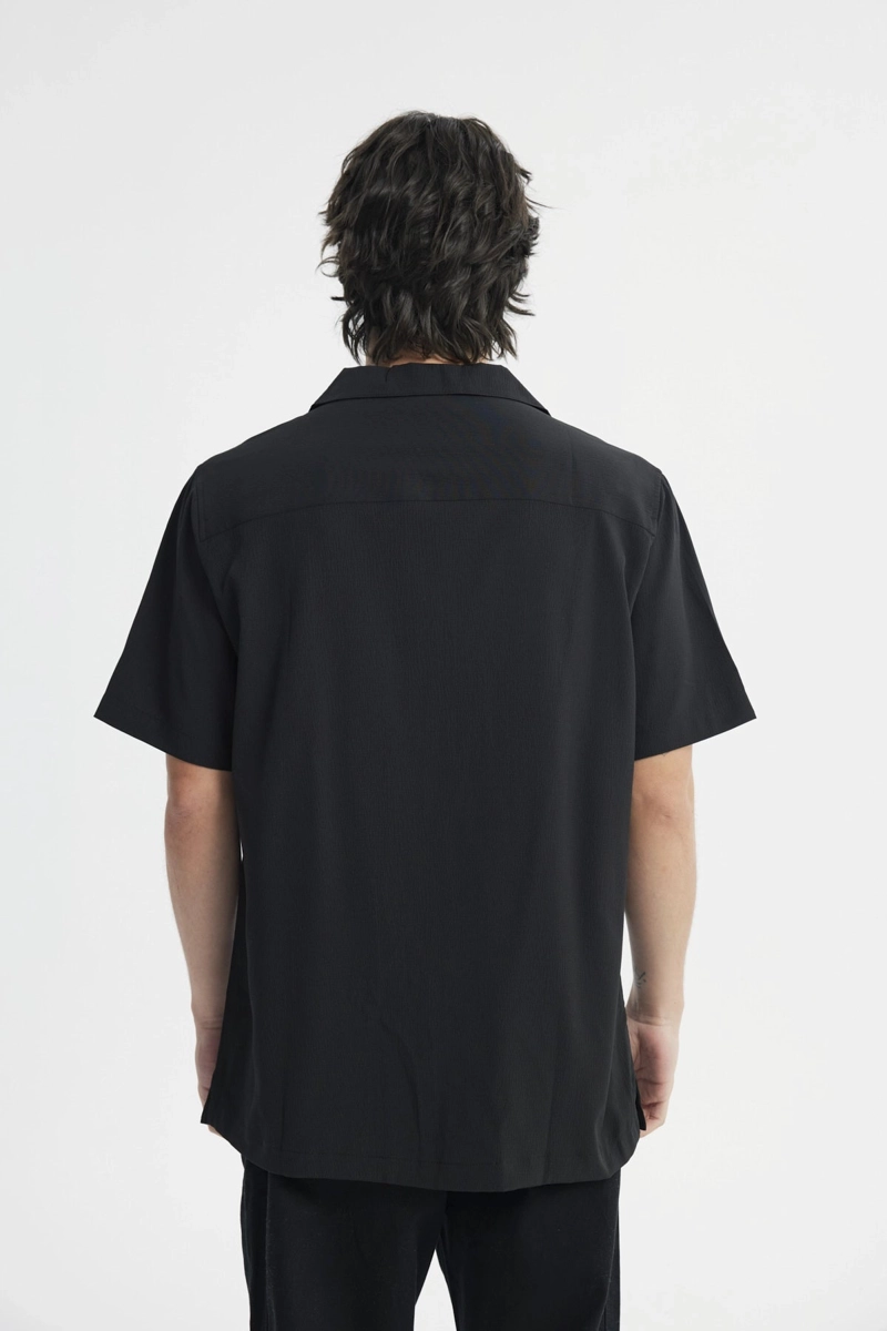 CAMISA HOMBRE REGULAR NEGRO - 3