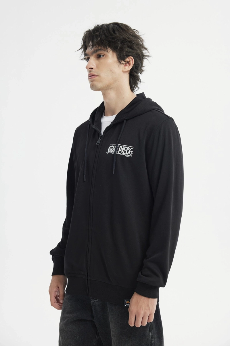POLERON HOMBRE REGULAR ONE PIECE NEGRO - 3