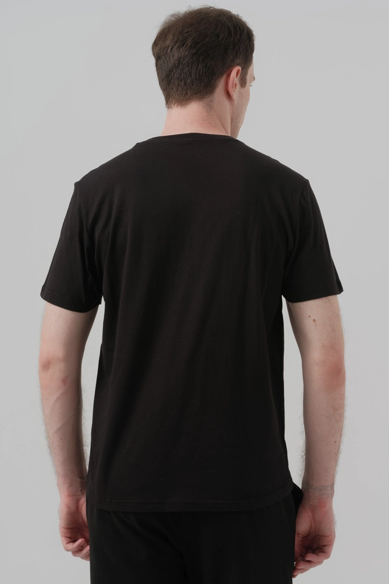 POLERA HOMBRE REGULAR NEGRO - 3