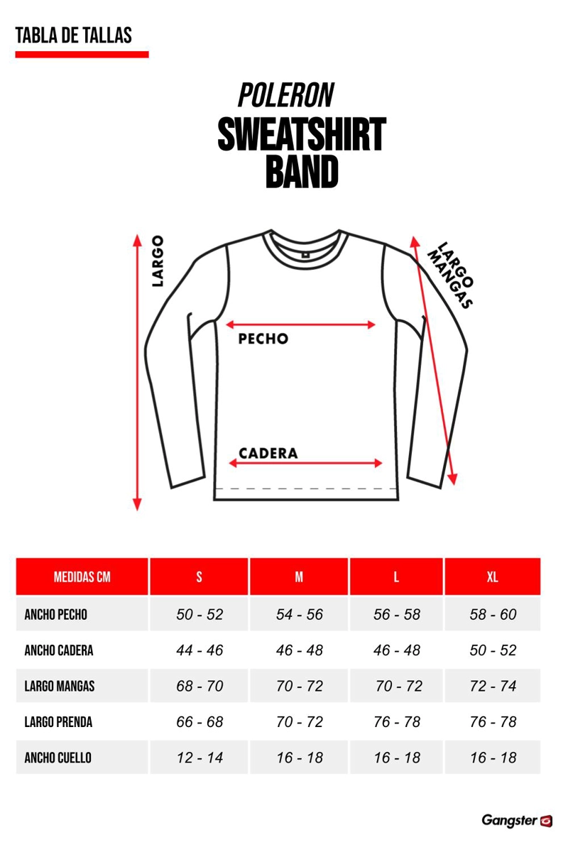 POLERON CREW BAND AZUL MARINO GANGSTER - 5
