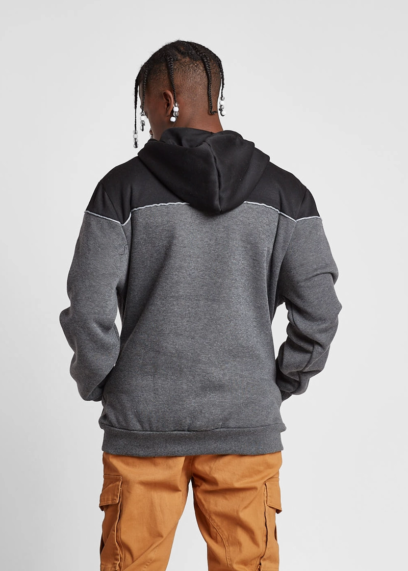 POLERON HOODIE PLUSH GRAFITO GANGSTER - 2