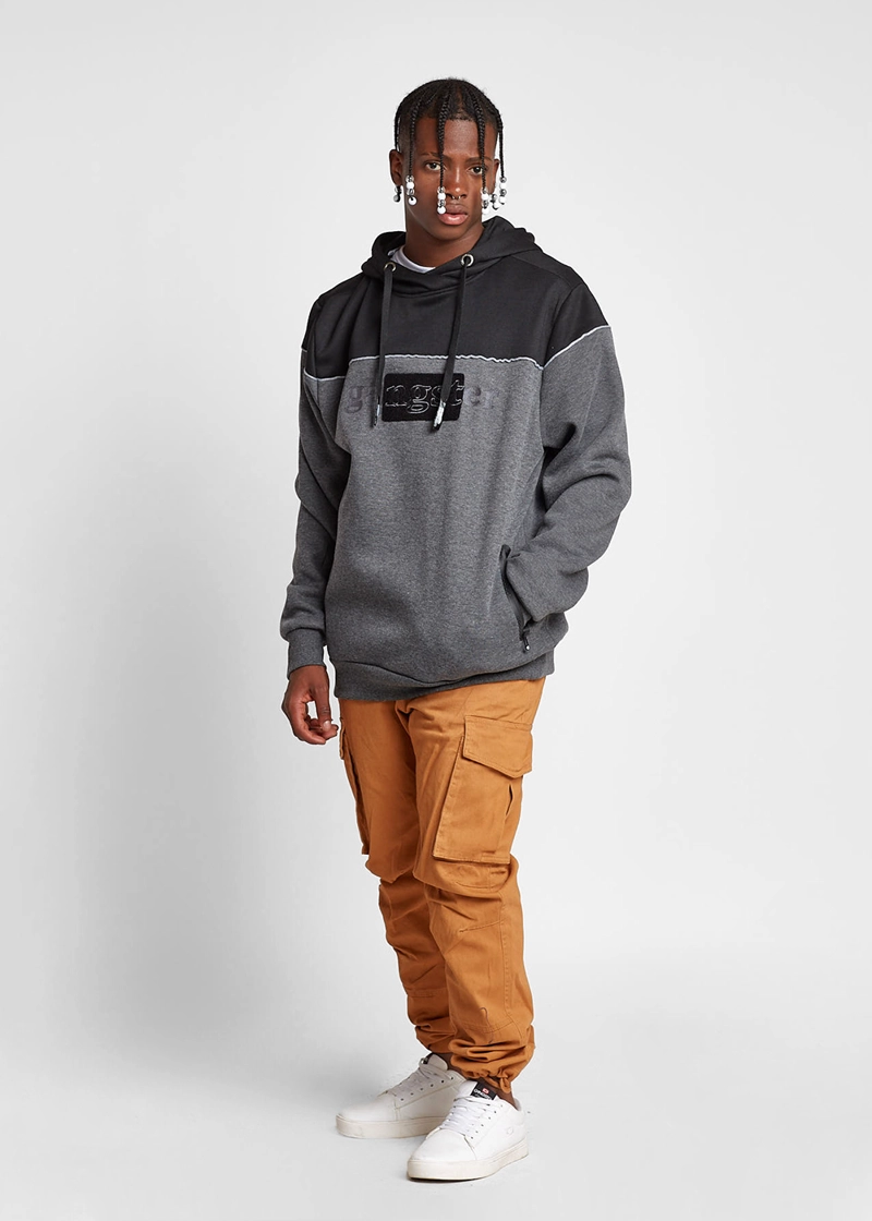 POLERON HOODIE PLUSH GRAFITO GANGSTER - 4