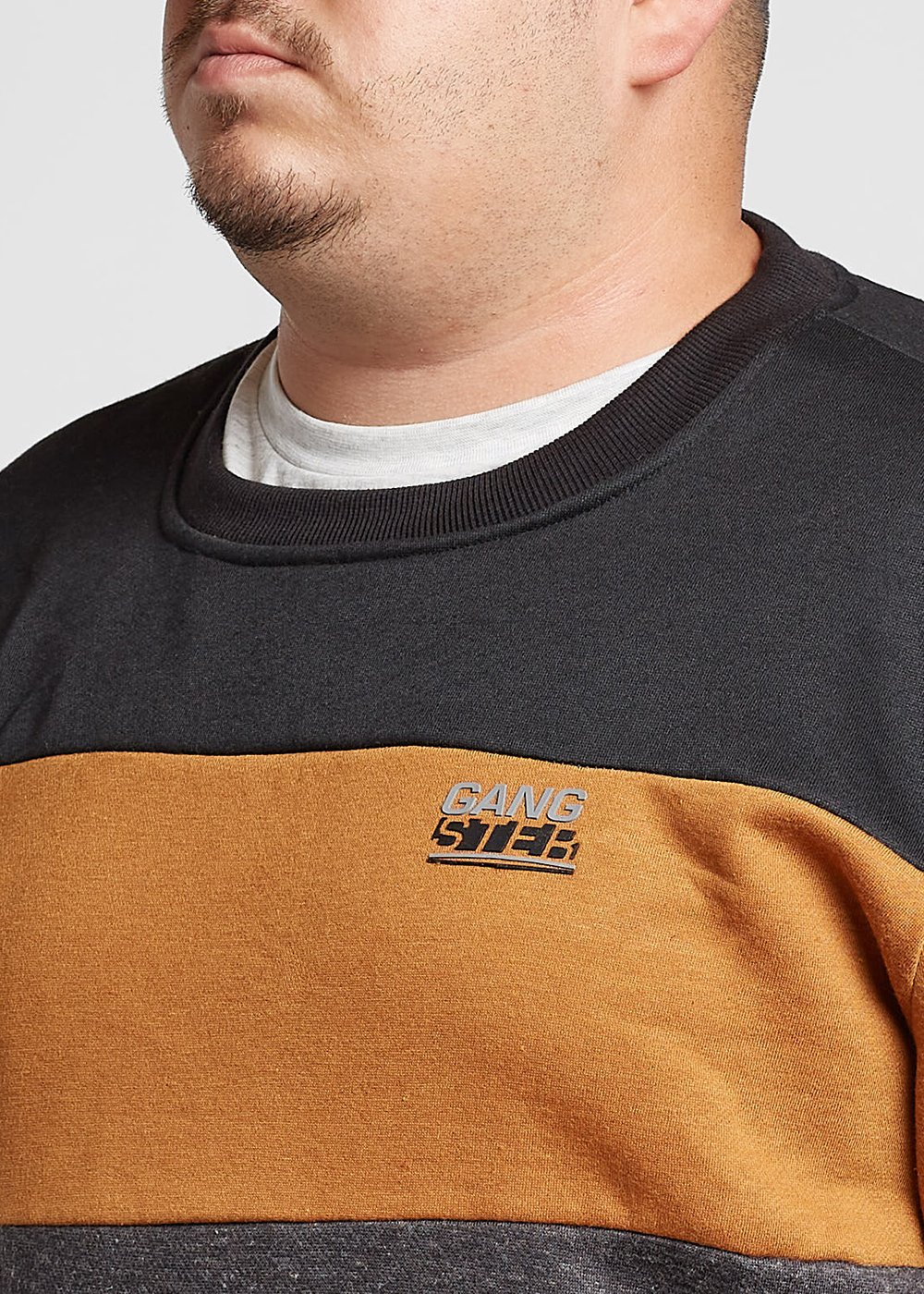 PLUS POLERON CREW CHEST NEGRO GANGSTER - 3