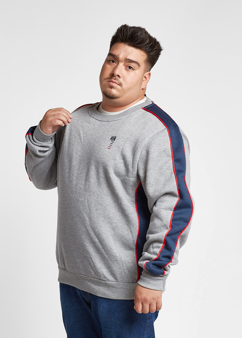 PLUS POLERON CREW SIDE NEGRO GANGSTER - 1