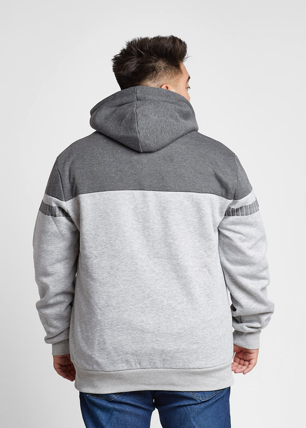 PLUS POLERON FULL ZIPPER FLEECE RUBBER GRIS GANGSTER - 2