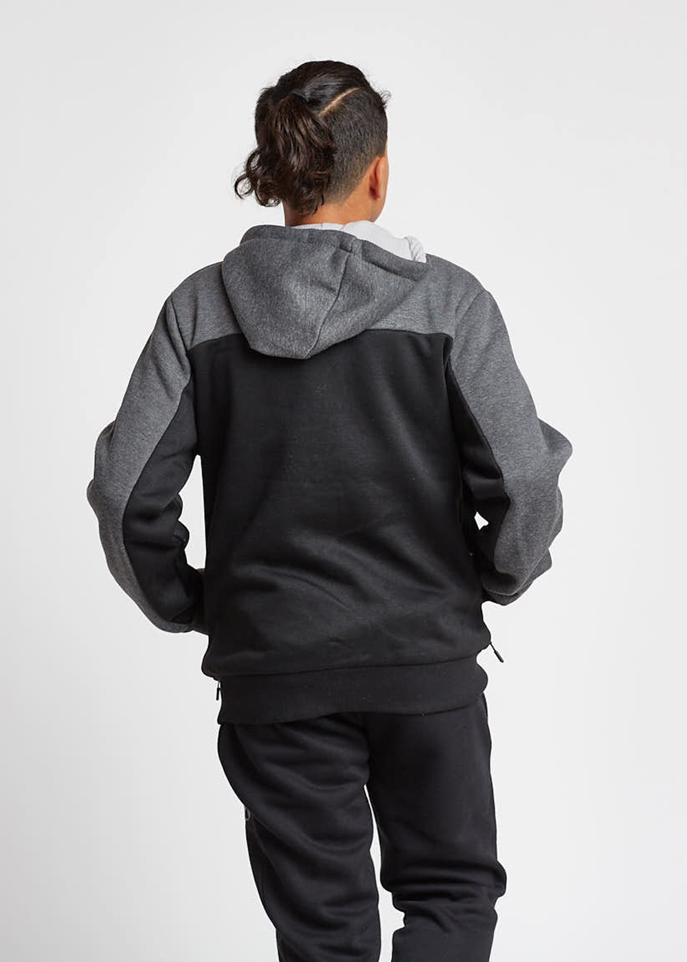 TEEN POLERON ZIP HOODIE FINDER ARENA GANGSTER - 2