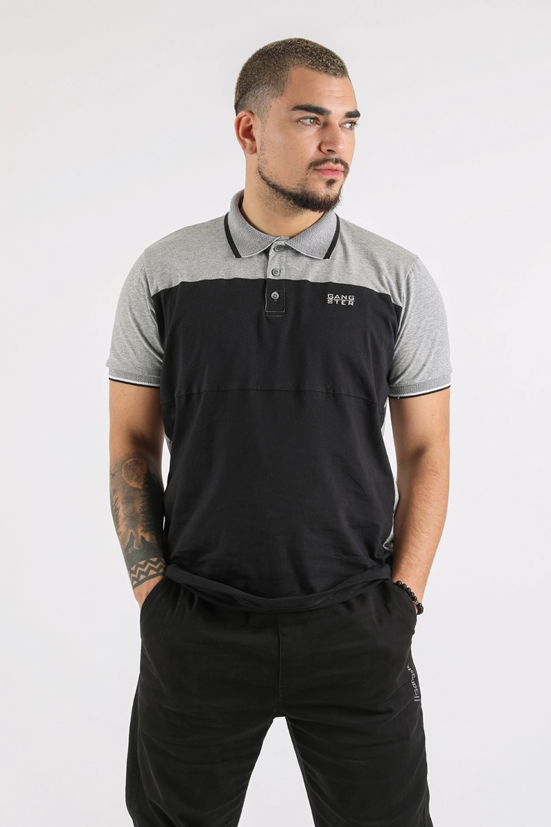 POLERA POLO ACADEMY GRIS GANGSTER - 1