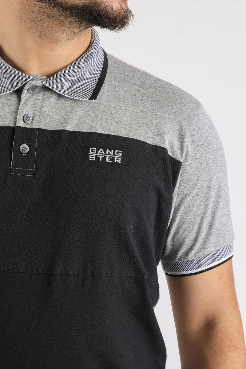 POLERA POLO ACADEMY GRIS GANGSTER - 3
