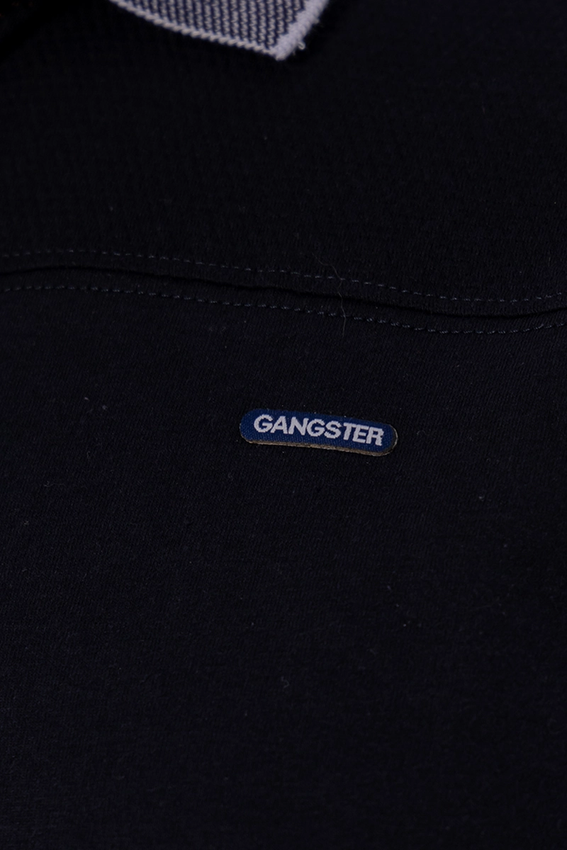 POLERA POLO VINTAGE AZUL GANGSTER - 3
