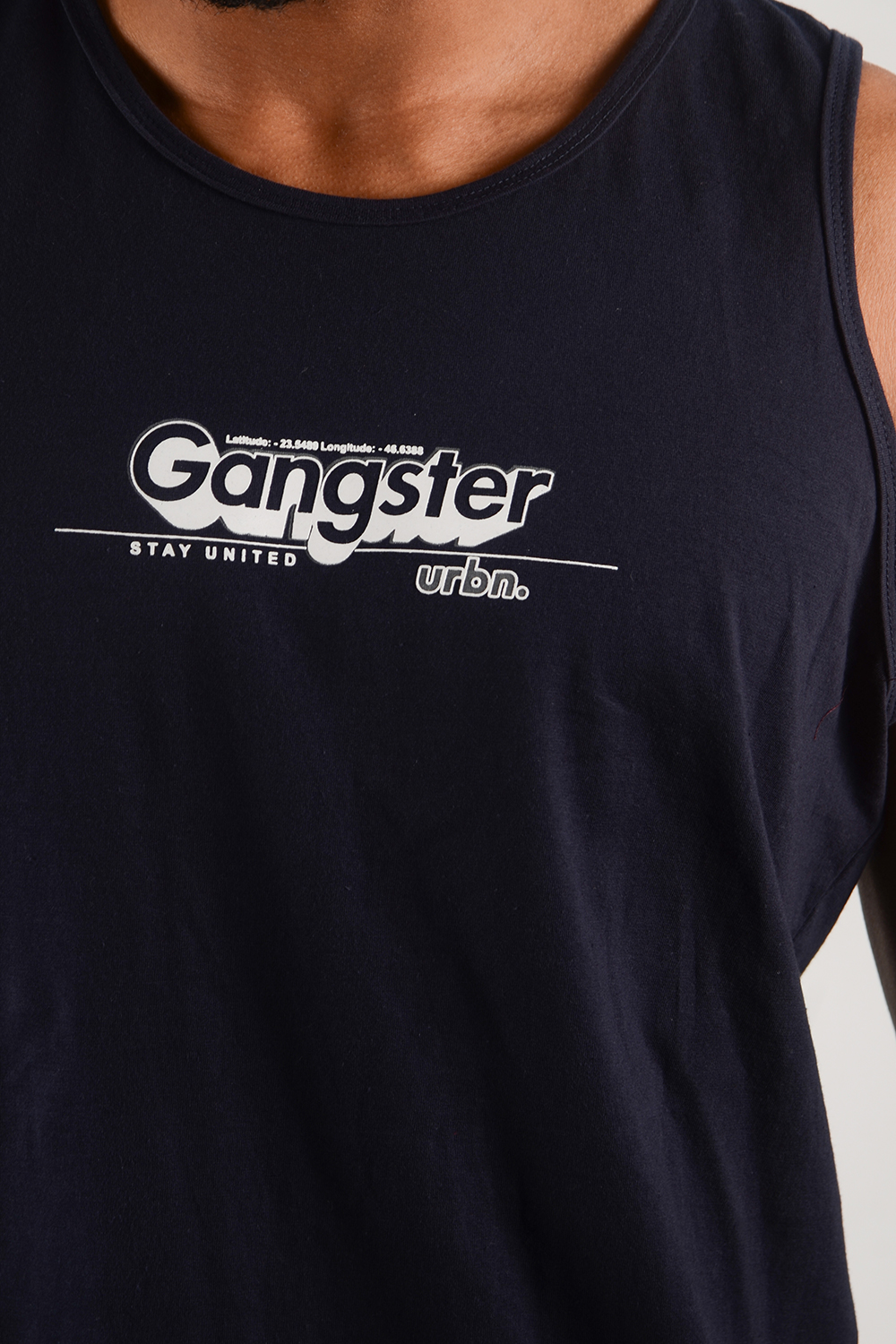 POLERA SM URBN AZUL GANGSTER - 4