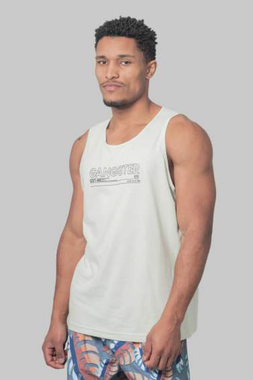 POLERA SM CAMO VERDE GANGSTER - 1