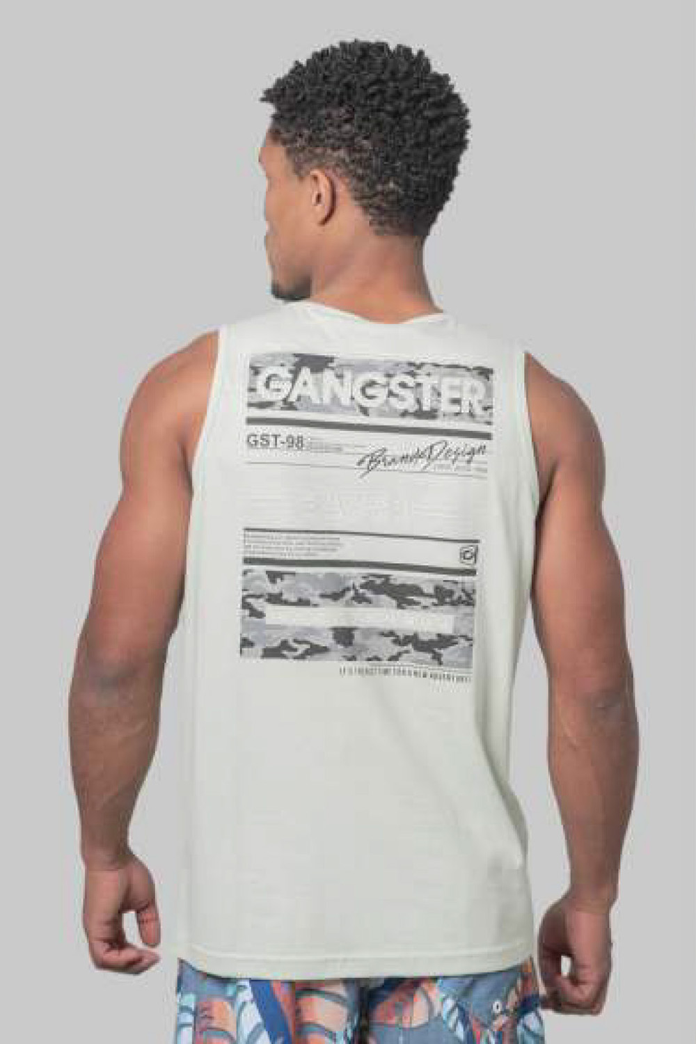 POLERA SM CAMO VERDE GANGSTER - 2