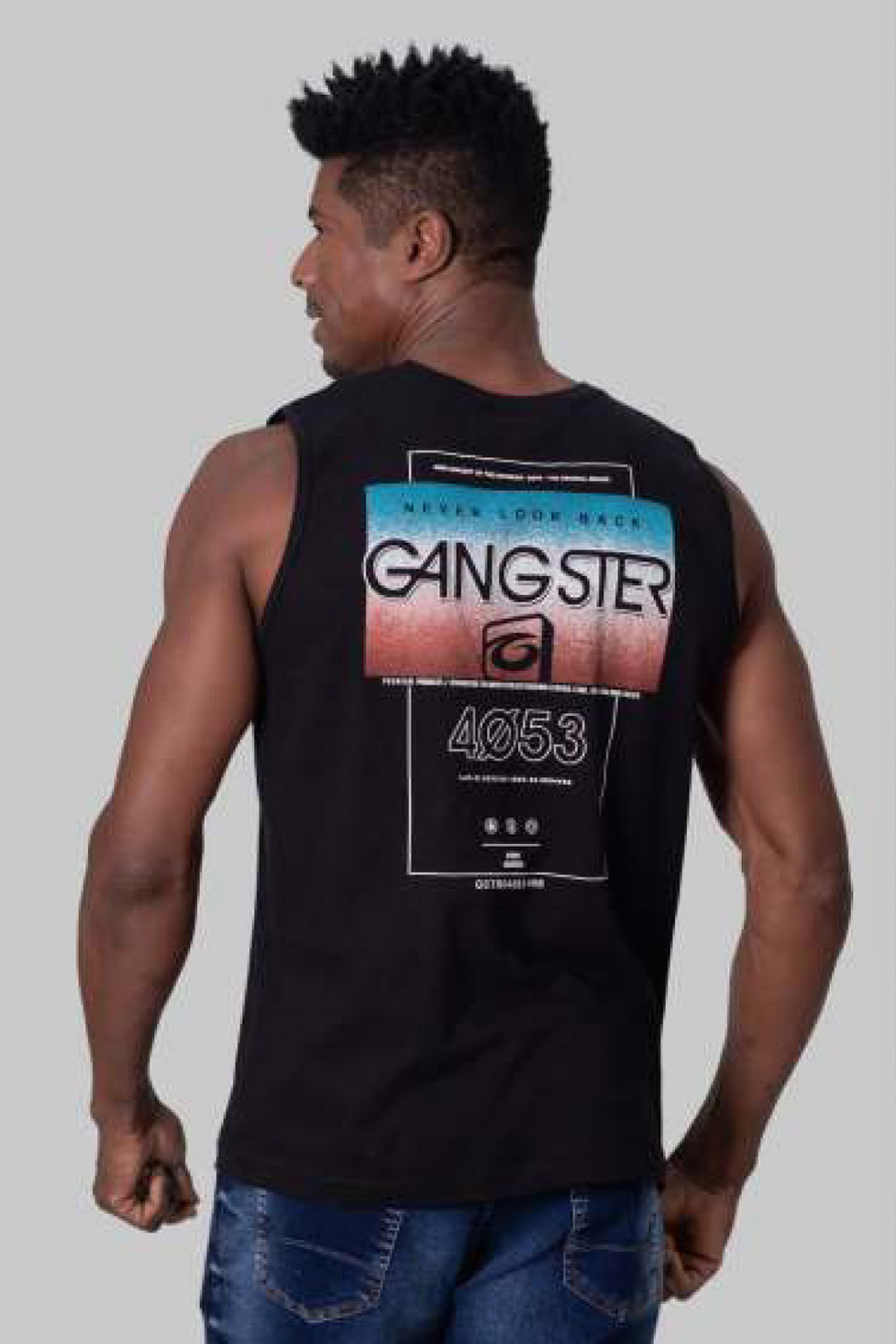 POLERA SM DUTCH NEGRO GANGSTER - 2