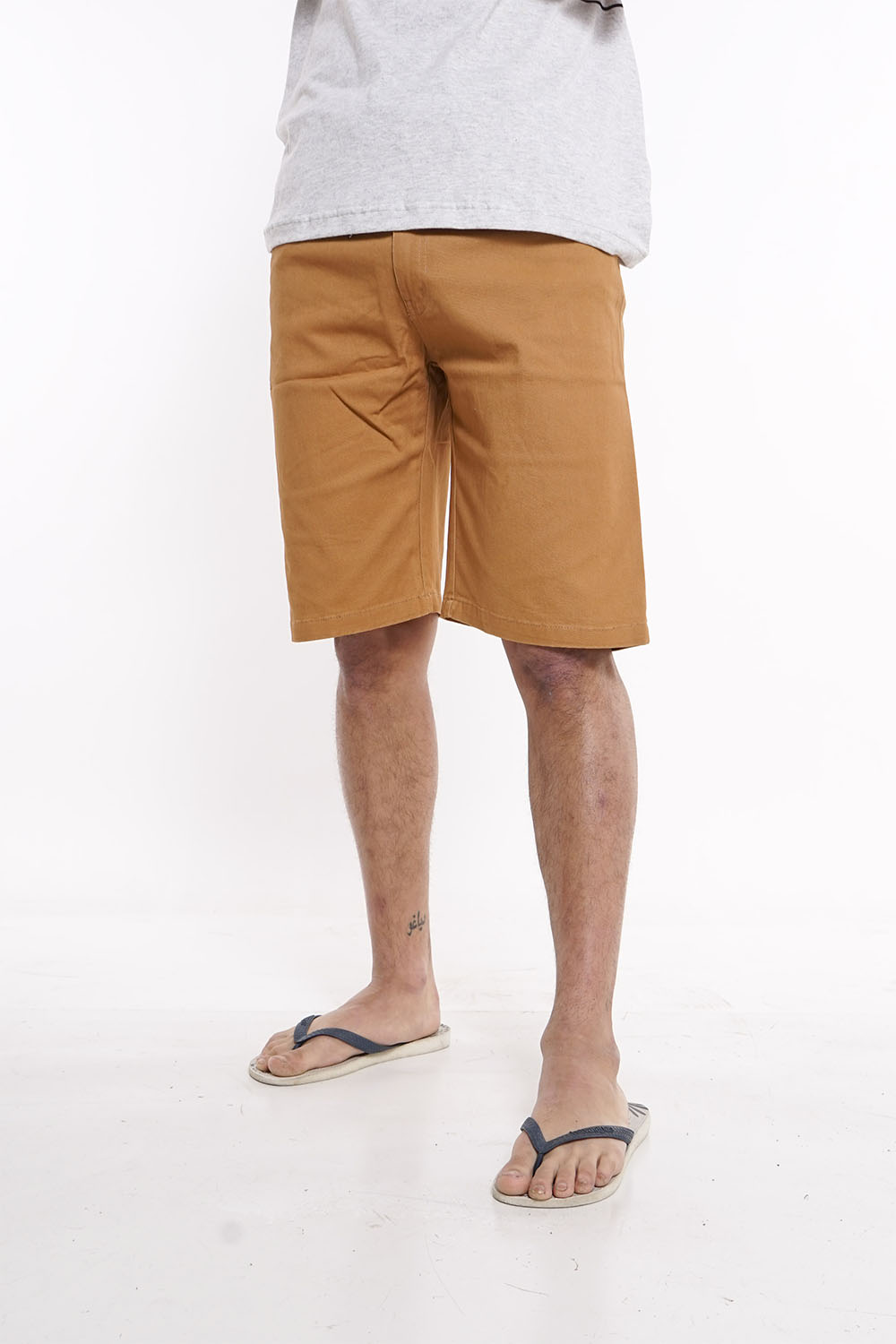SHORT ALGODÓN HOMBRE GANGSTER KNEE CANVAS BERMUDAS - 1