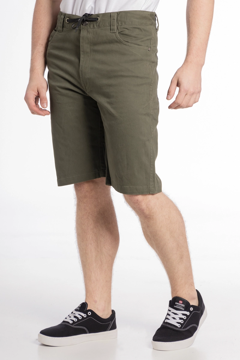 SHORT ALGODÓN HOMBRE GANGSTER KNEE CANVAS BERMUDAS - 2