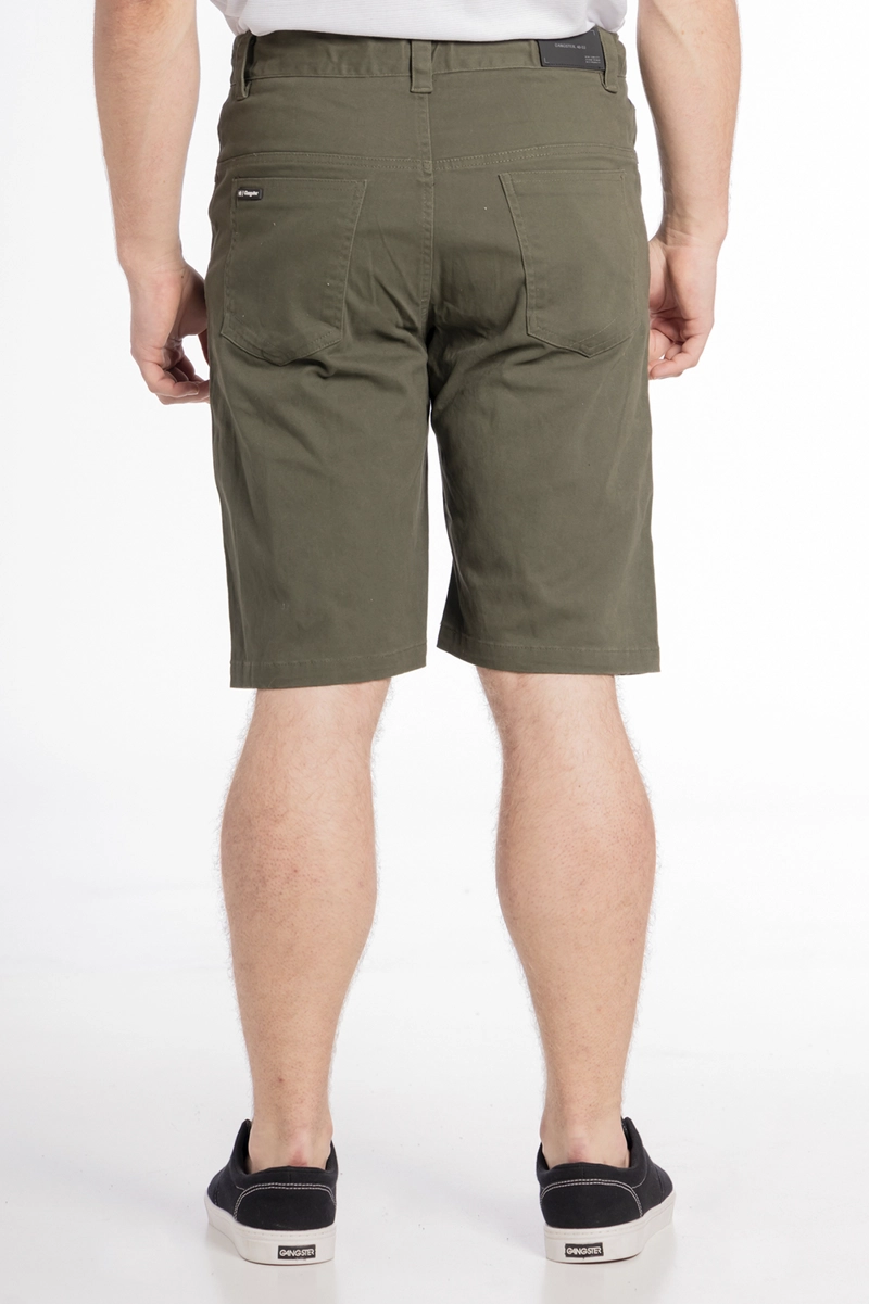 SHORT ALGODÓN HOMBRE GANGSTER KNEE CANVAS BERMUDAS - 3