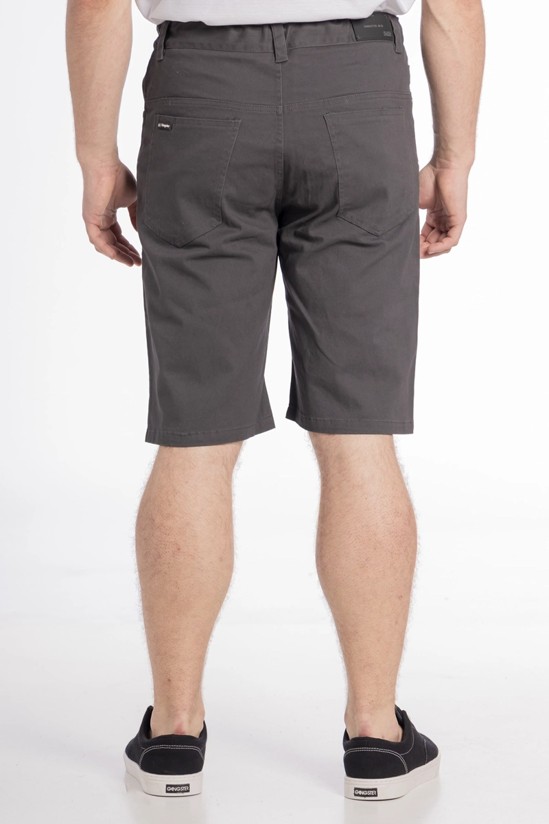SHORT ALGODÓN HOMBRE GANGSTER KNEE CANVAS BERMUDAS - 3