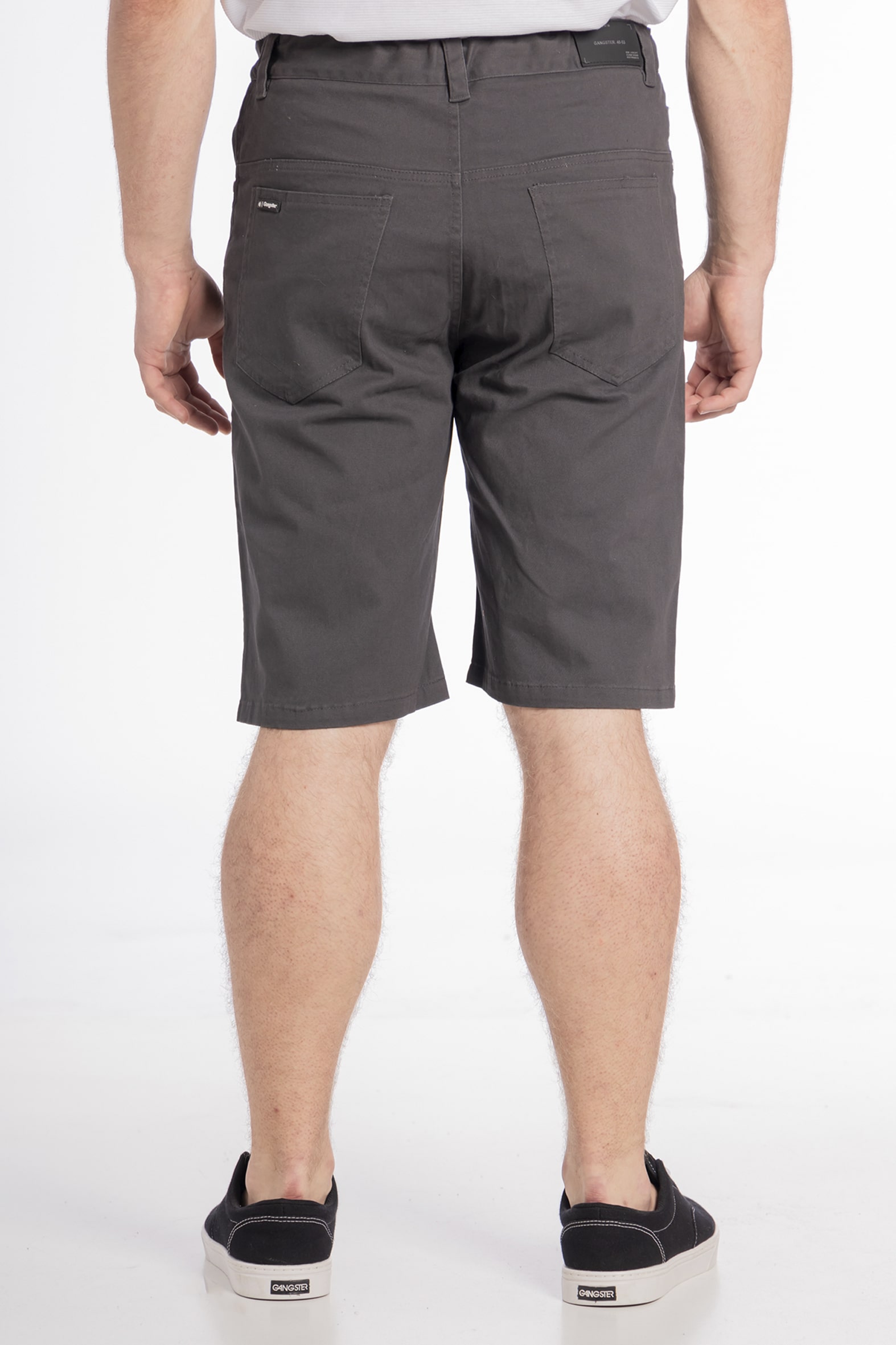 SHORT ALGODÓN HOMBRE GANGSTER KNEE CANVAS BERMUDAS - 3
