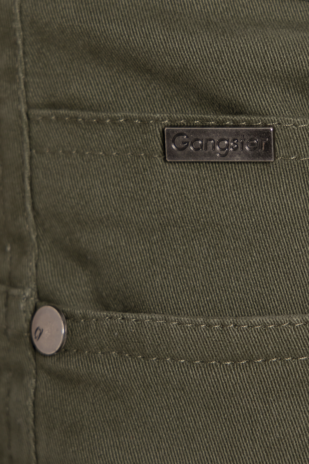 SHORT ALGODÓN HOMBRE GANGSTER KNEE CANVAS BERMUDAS - 4