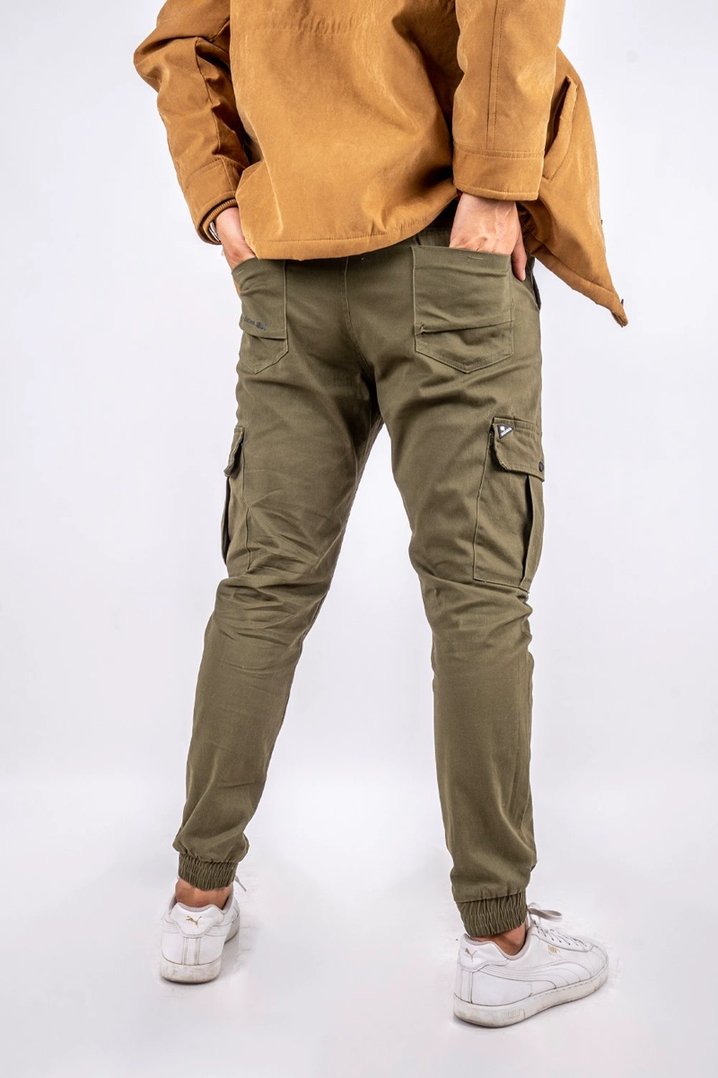 PANTALON JOGGER ALGODÓN HOMBRE GANGSTER PARACHUTE CANVAS - 2