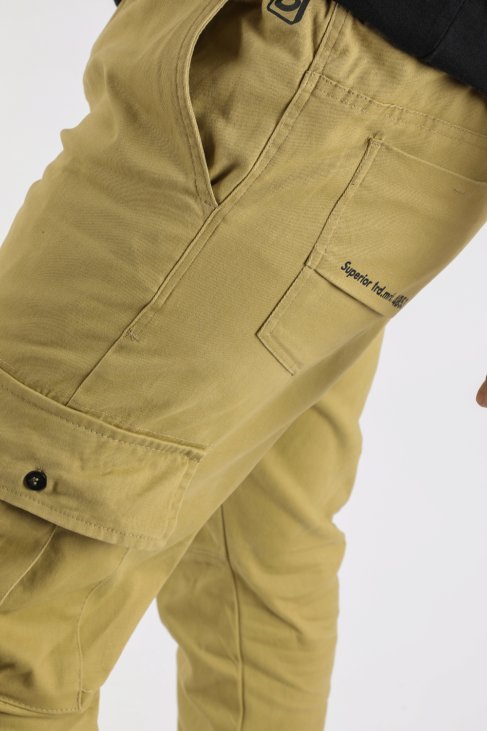 PANTALON JOGGER ALGODÓN HOMBRE GANGSTER PARACHUTE CANVAS - 3