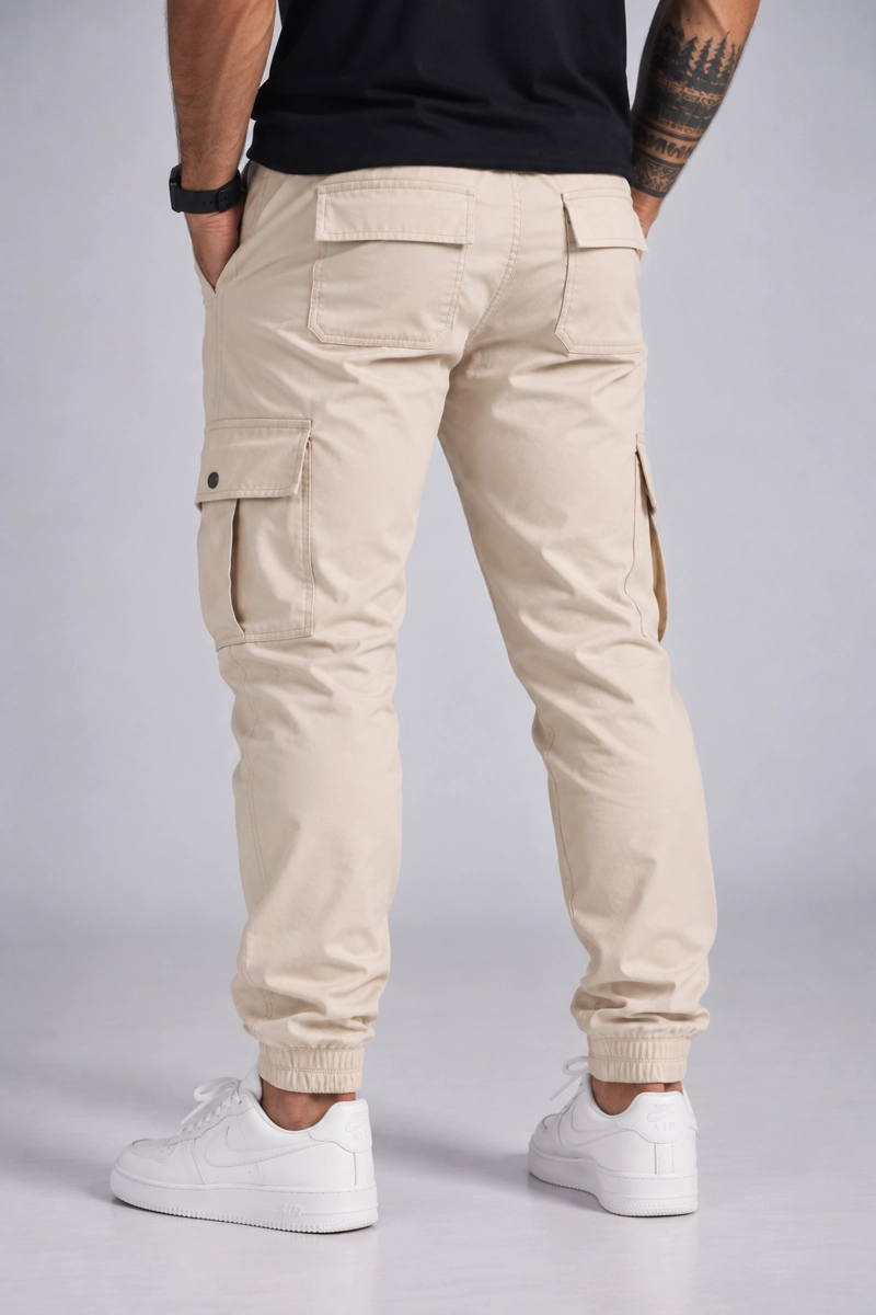 PANTALON JOGGER ALGODÓN HOMBRE GANGSTER RECRUIT CANVAS - 2