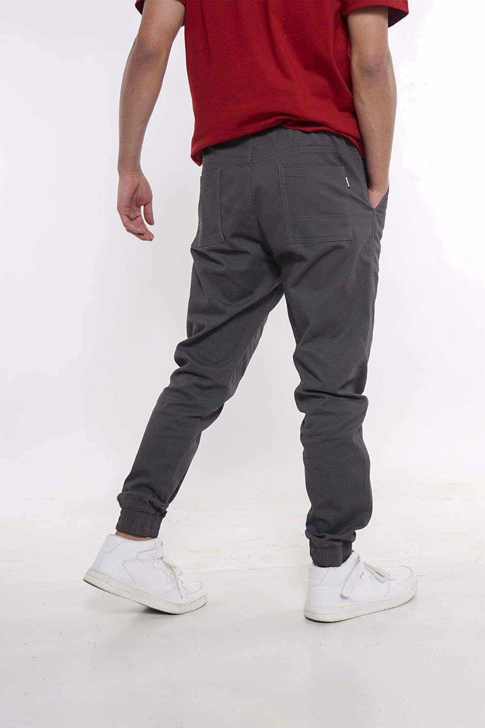 PANTALON JOGGER ALGODÓN HOMBRE GANGSTER OVER CANVAS - 2