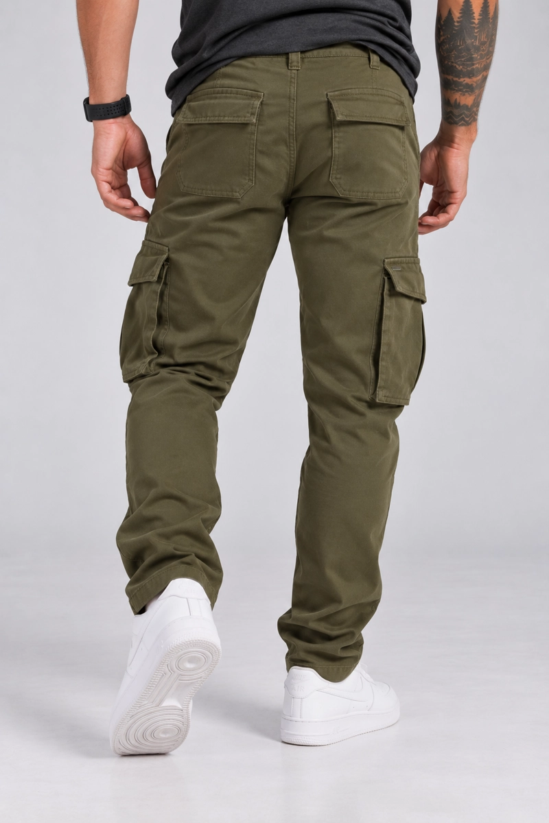 PANTALON JOGGER ALGODÓN HOMBRE GANGSTER TRADICIONAL CANVAS - 2
