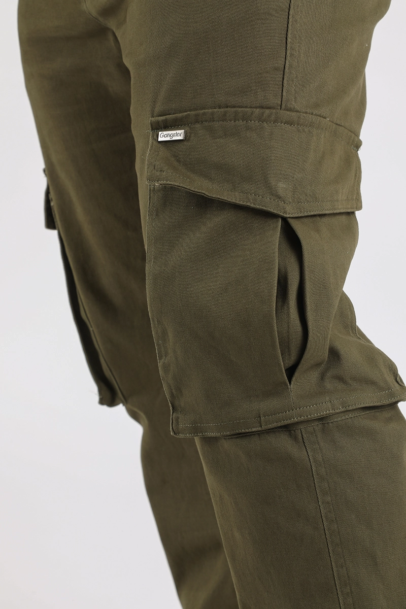 PANTALON JOGGER ALGODÓN HOMBRE GANGSTER TRADICIONAL CANVAS - 3