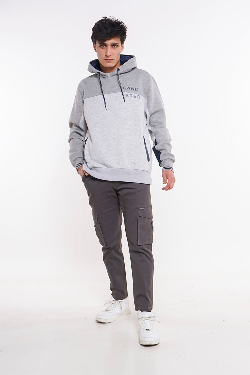 PANTALON JOGGER ALGODÓN HOMBRE GANGSTER TRADICIONAL CANVAS - 4